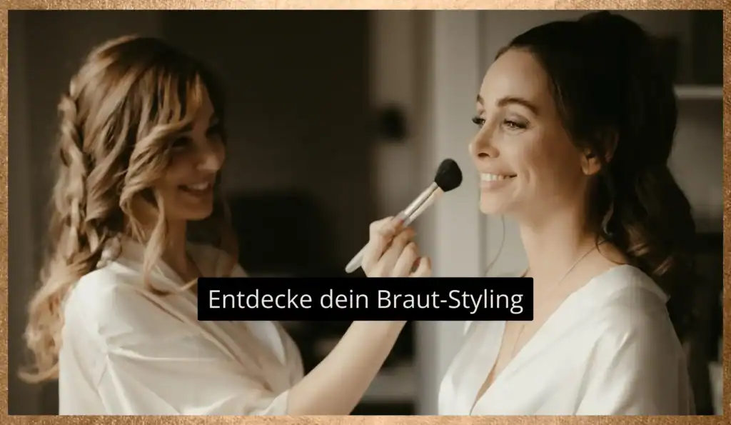 Nadi Beckmann beim Braut-Styling: Professionelles Hochzeits-Make-up für eine Braut.